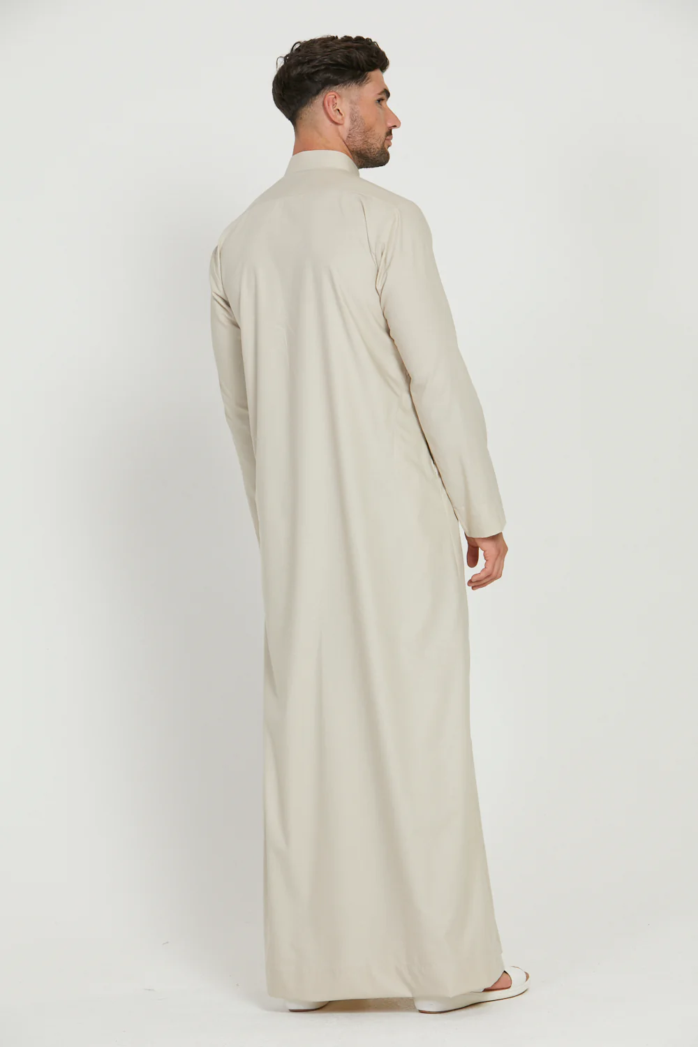 Premium Kuwaiti Thobe - Moonbeam - Image 6