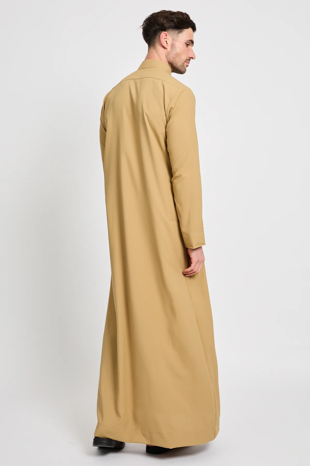 Premium Kuwaiti Thobe - Saffron Sand - Image 7