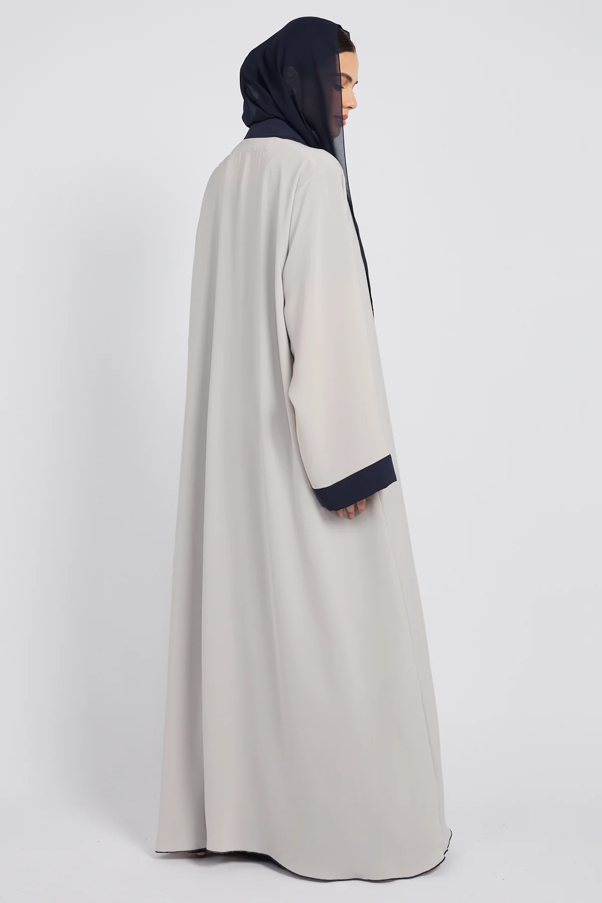 Premium Midnight Dune Four Piece Abaya Set - Image 6