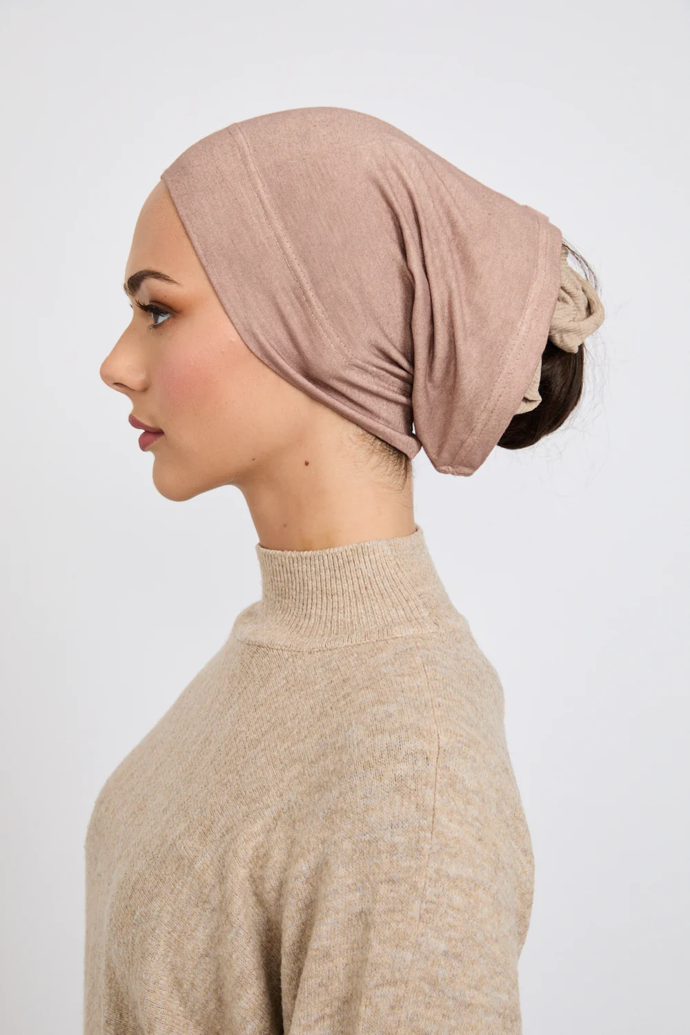Premium Modal Matt Hijab - Pumice Stone - Image 5