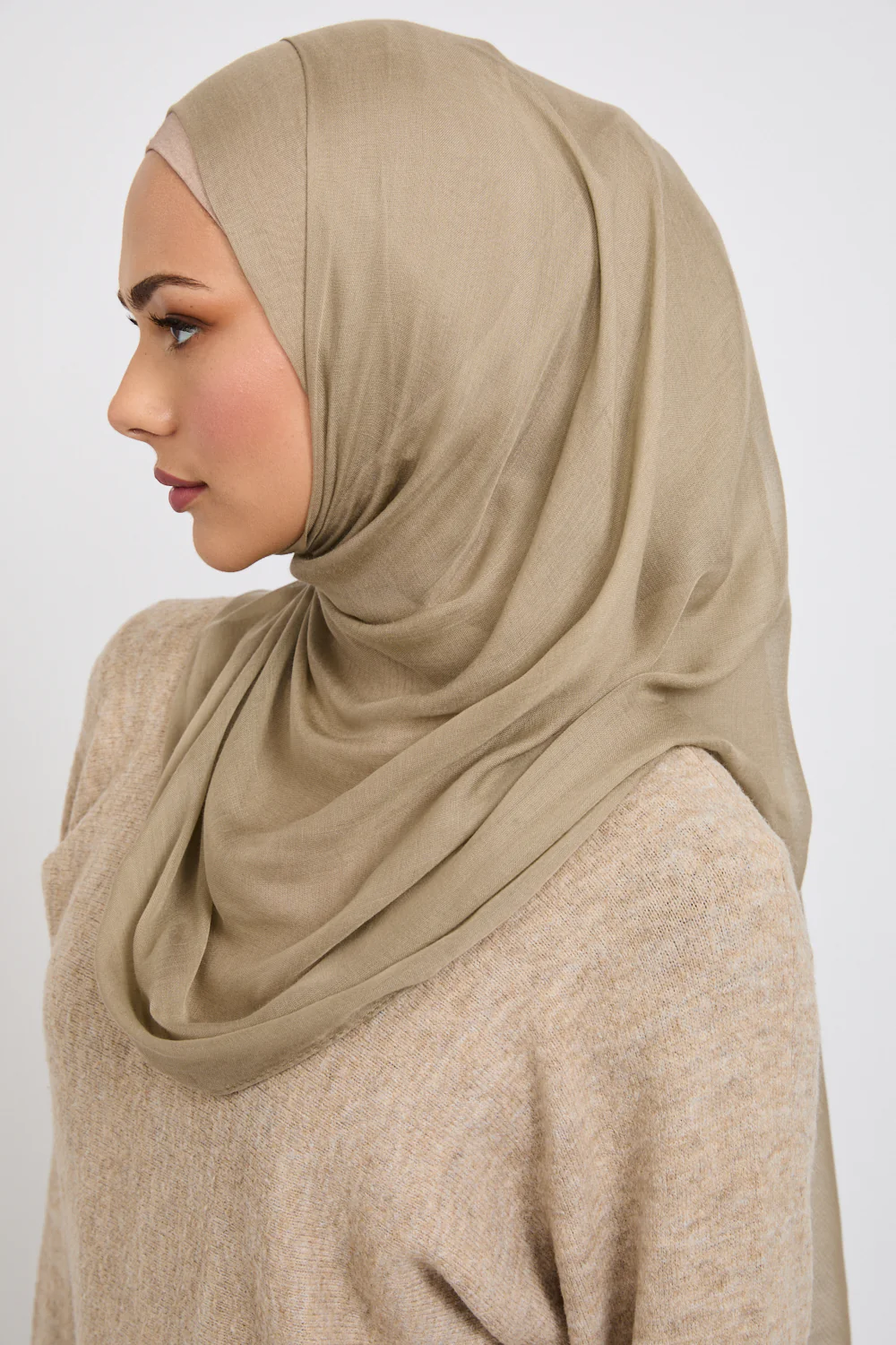 Premium Modal Matt Hijab - Winter Twig - Image 7