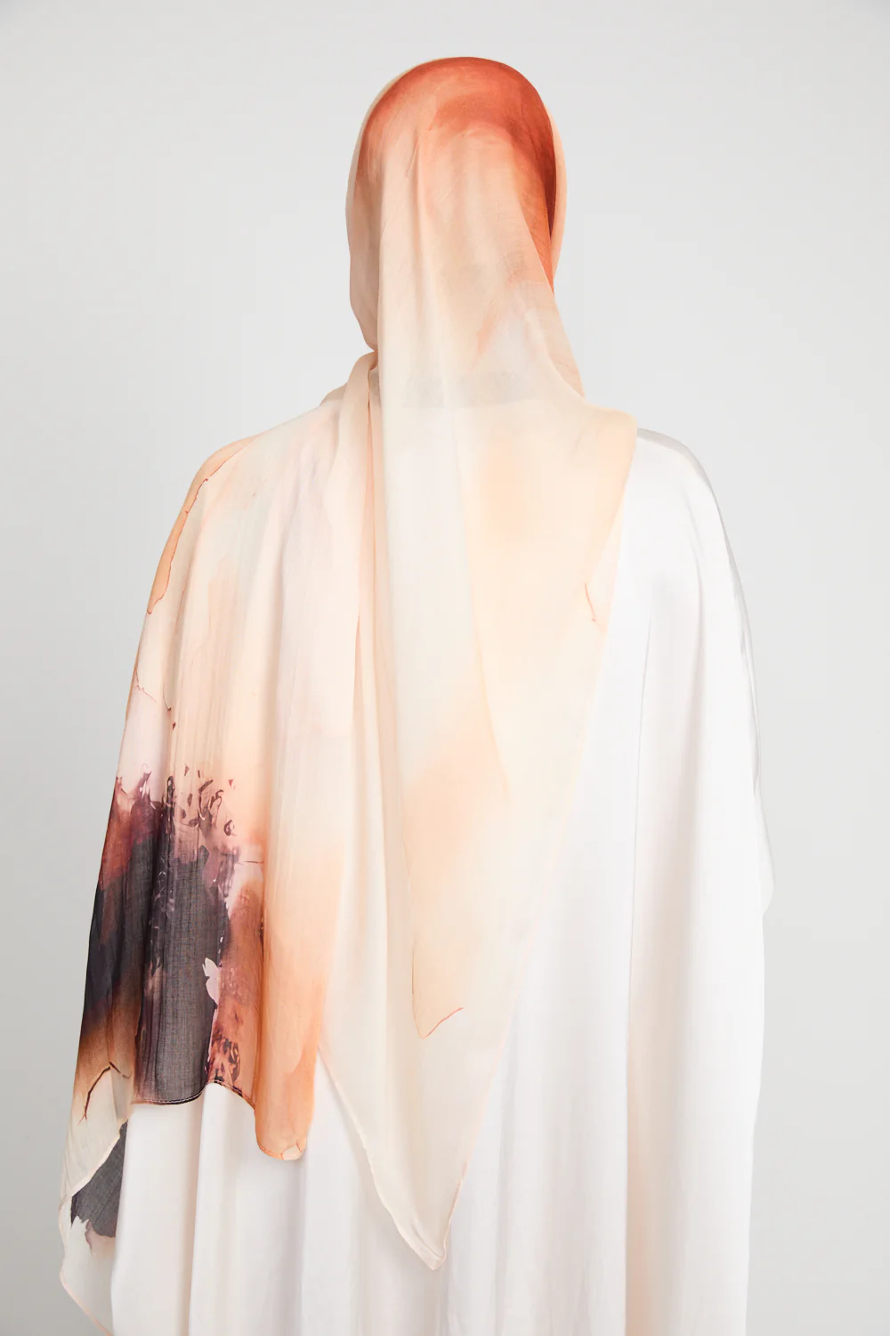 Premium Modal Printed Hijab - Sahara Sunset - Image 7