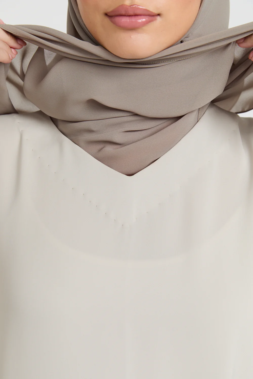 Premium Nidha Inner Slip Dress - Almond Sage - Image 2