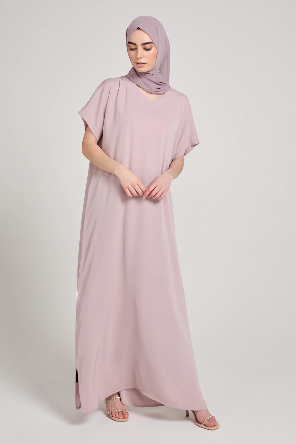 Premium Nidha Inner Slip Dress - English Rose - Image 4