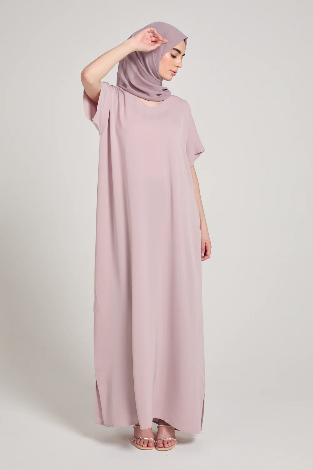 Premium Nidha Inner Slip Dress - English Rose - Image 5