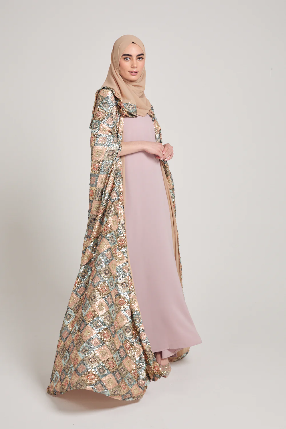 Premium Nidha Inner Slip Dress - English Rose - Image 8