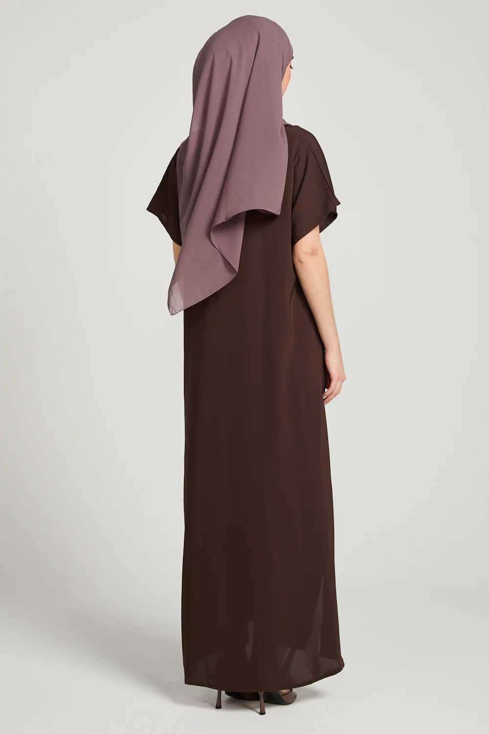 Premium Nidha Inner Slip Dress - Mahogany Brown - Image 7