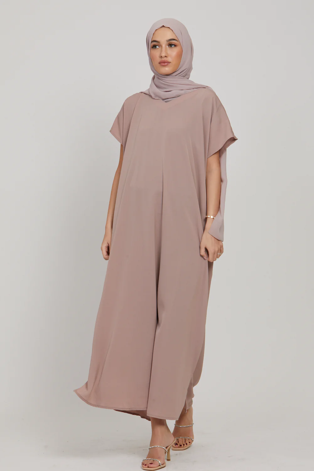 Premium Nidha Inner Slip Dress - Malted Caramel - Image 4