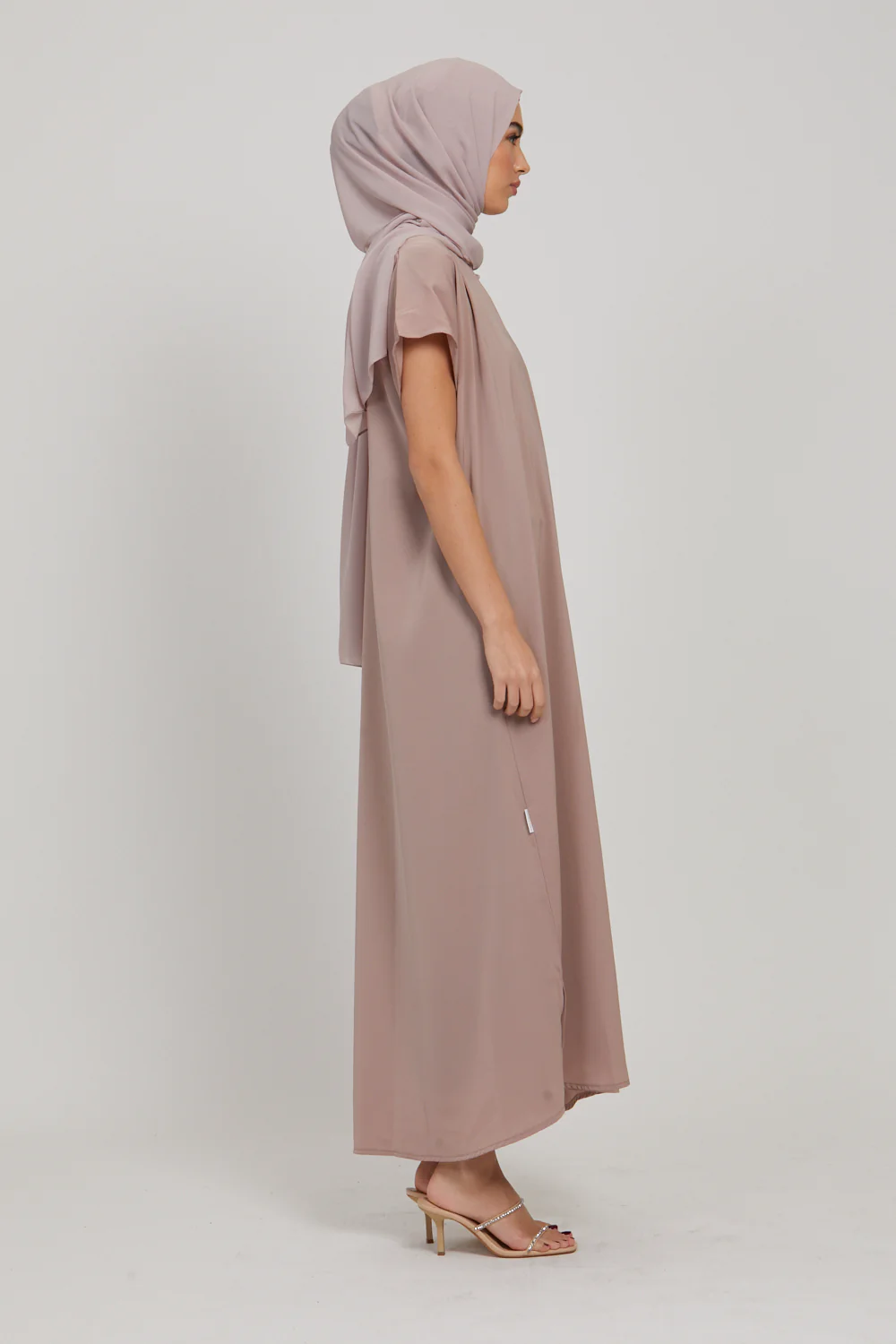 Premium Nidha Inner Slip Dress - Malted Caramel - Image 5