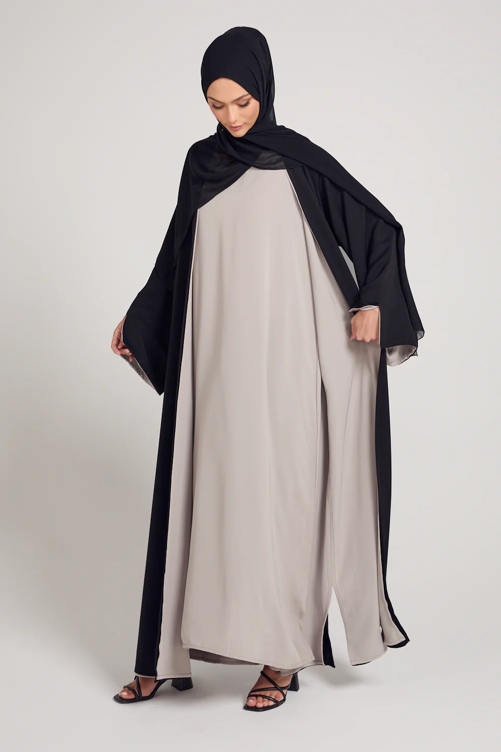 Premium Nidha Inner Slip Dress - Sand - Image 7