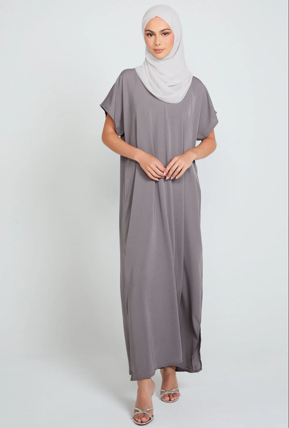 Premium Nidha Inner Slip Dress - Twilight Taupe