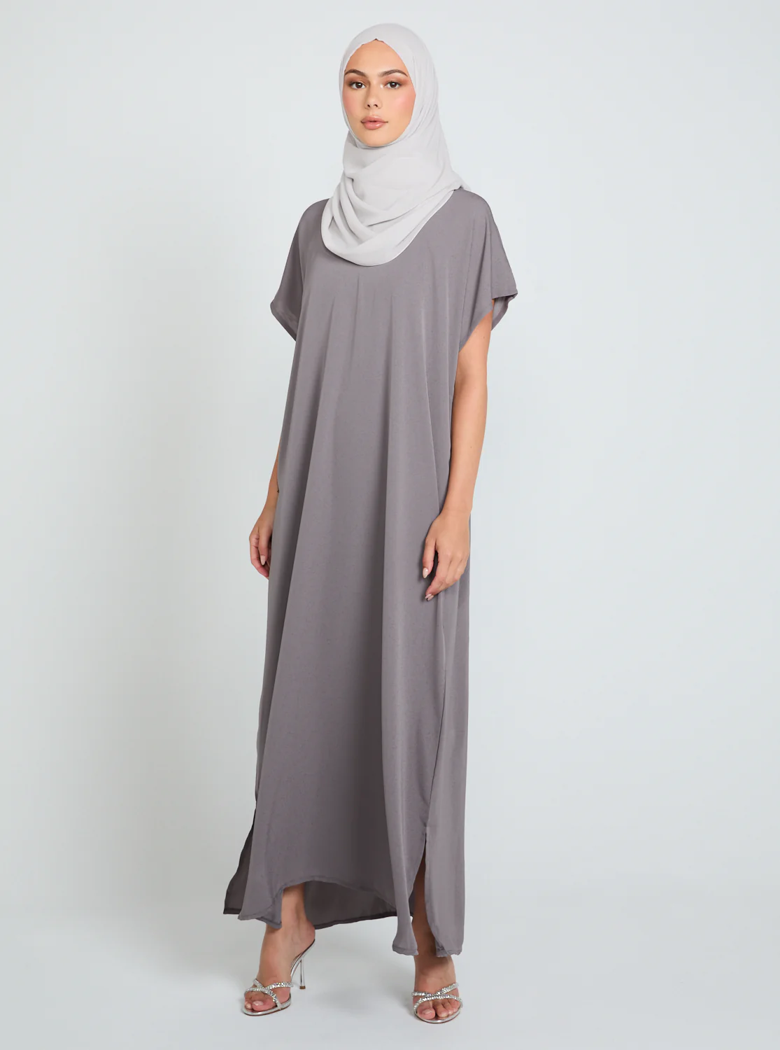 Premium Nidha Inner Slip Dress - Twilight Taupe - Image 4