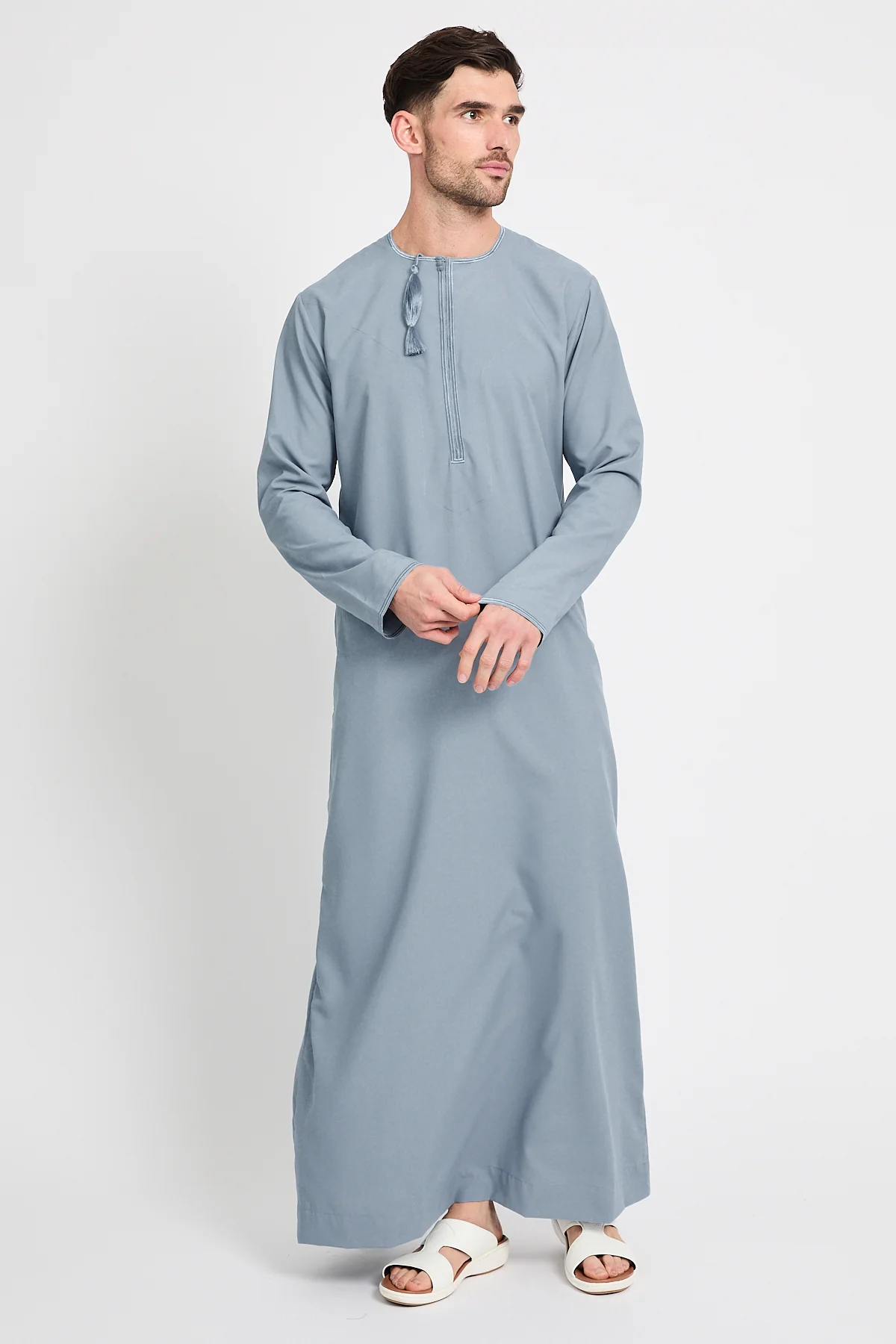 Premium Omani Thobe - Desert Sky