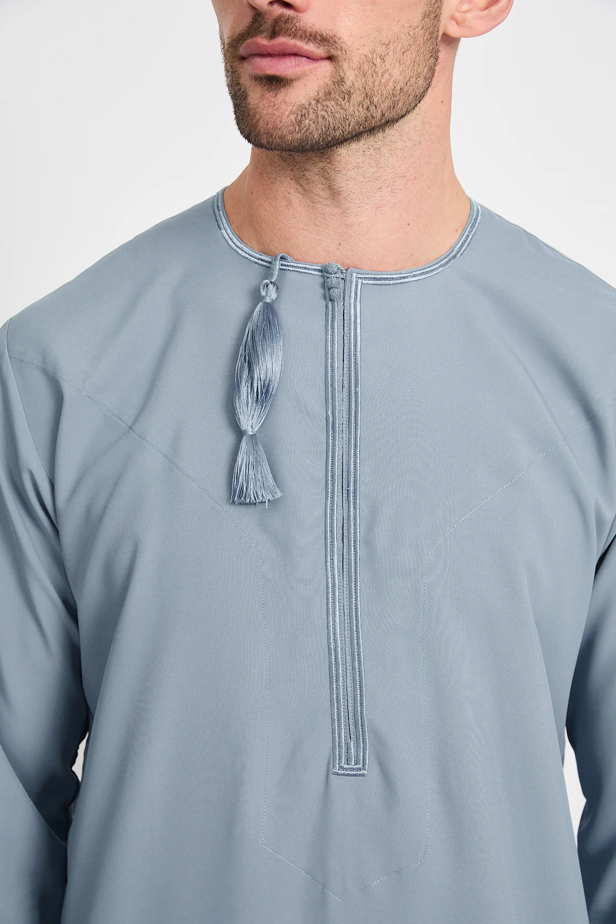 Premium Omani Thobe - Desert Sky - Image 2