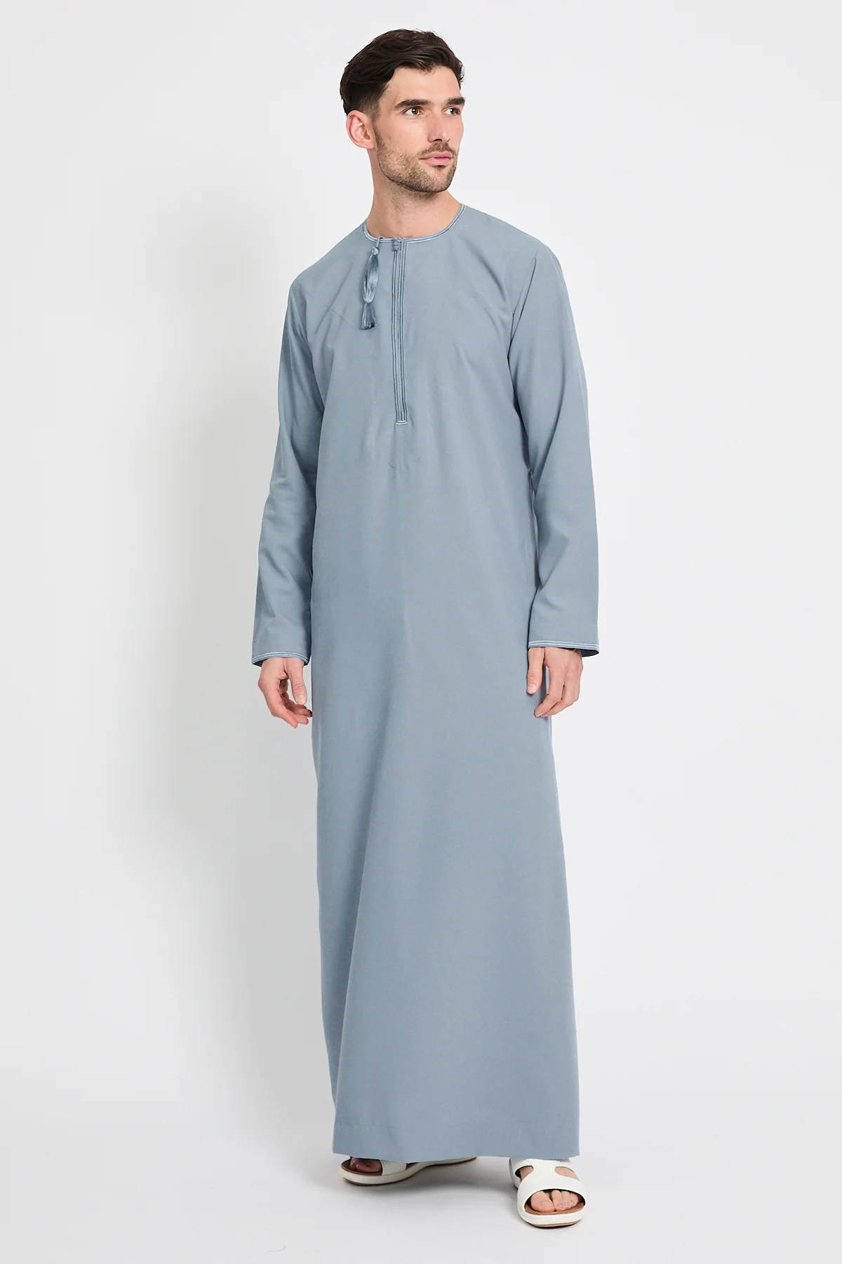 Premium Omani Thobe - Desert Sky - Image 3