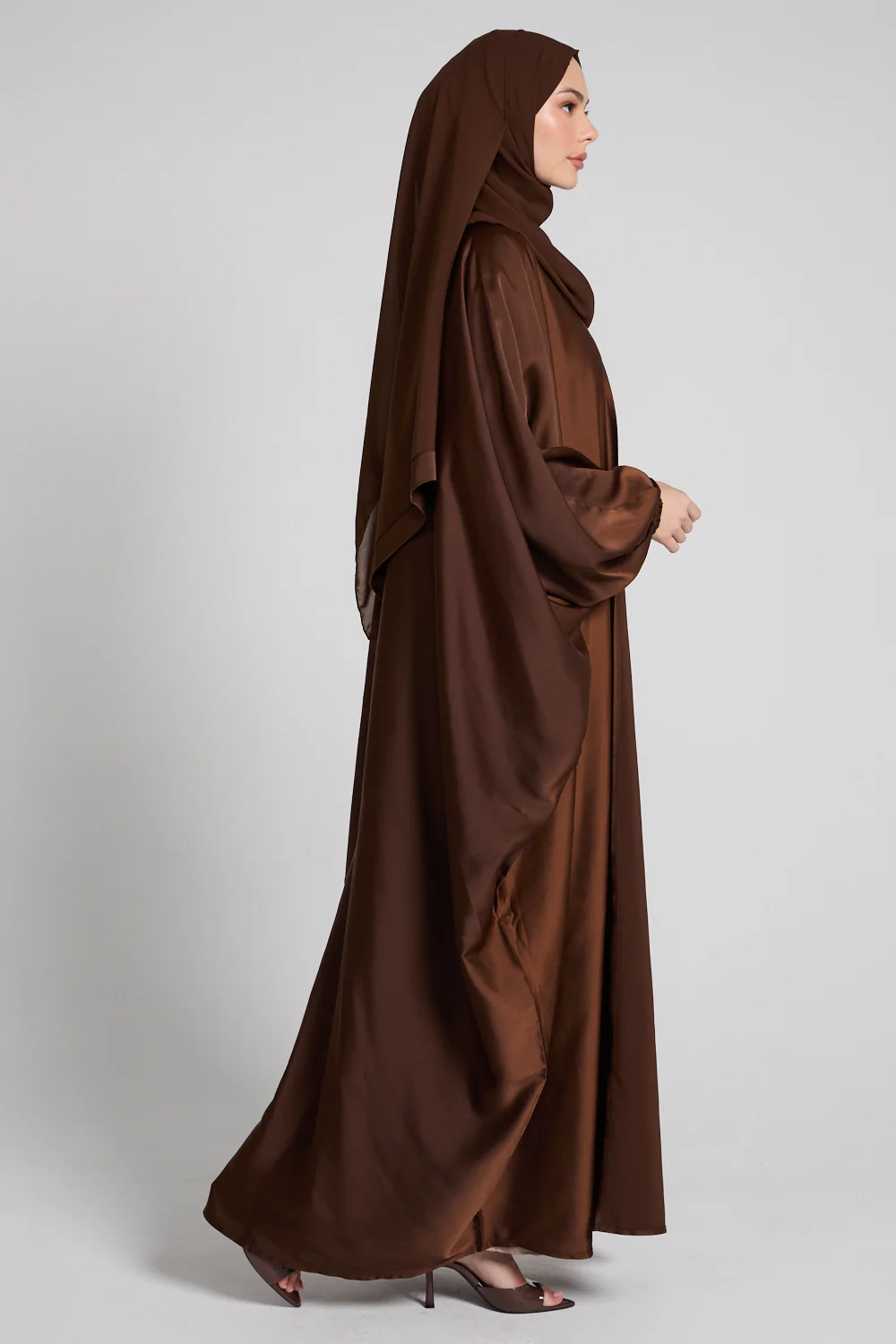 Premium Open Bisht - Mocha Ember - Image 7