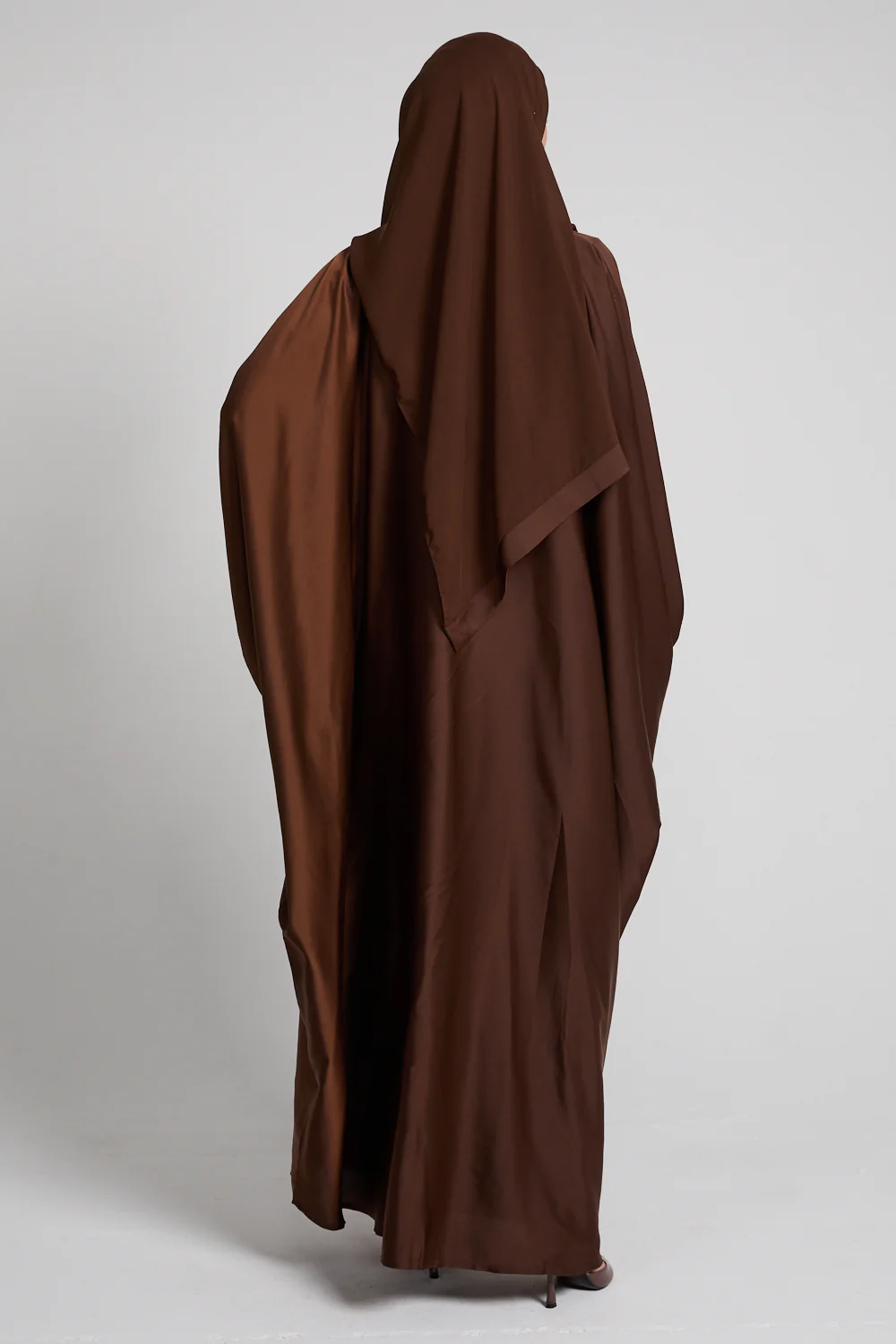 Premium Open Bisht - Mocha Ember - Image 8