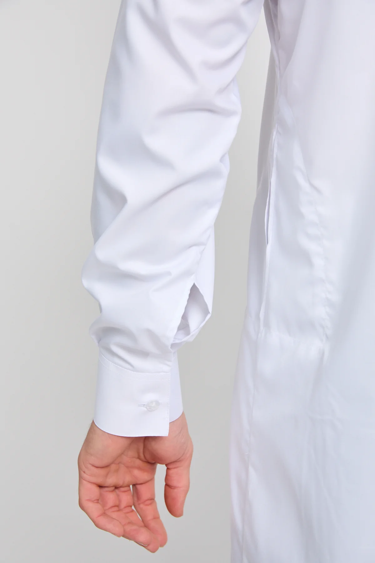 Premium Qatari Thobe - White - Image 6
