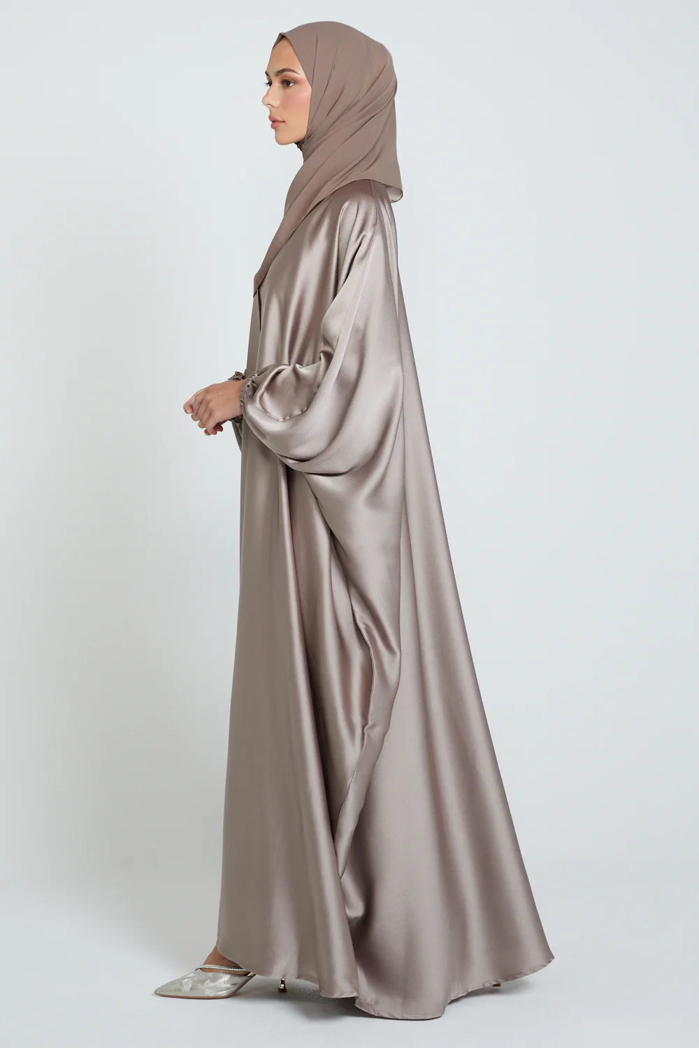 Premium Royale Open Bisht - Cocoa Bronze - Image 6