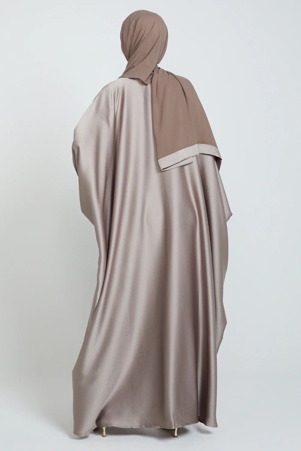 Premium Royale Open Bisht - Cocoa Bronze - Image 7