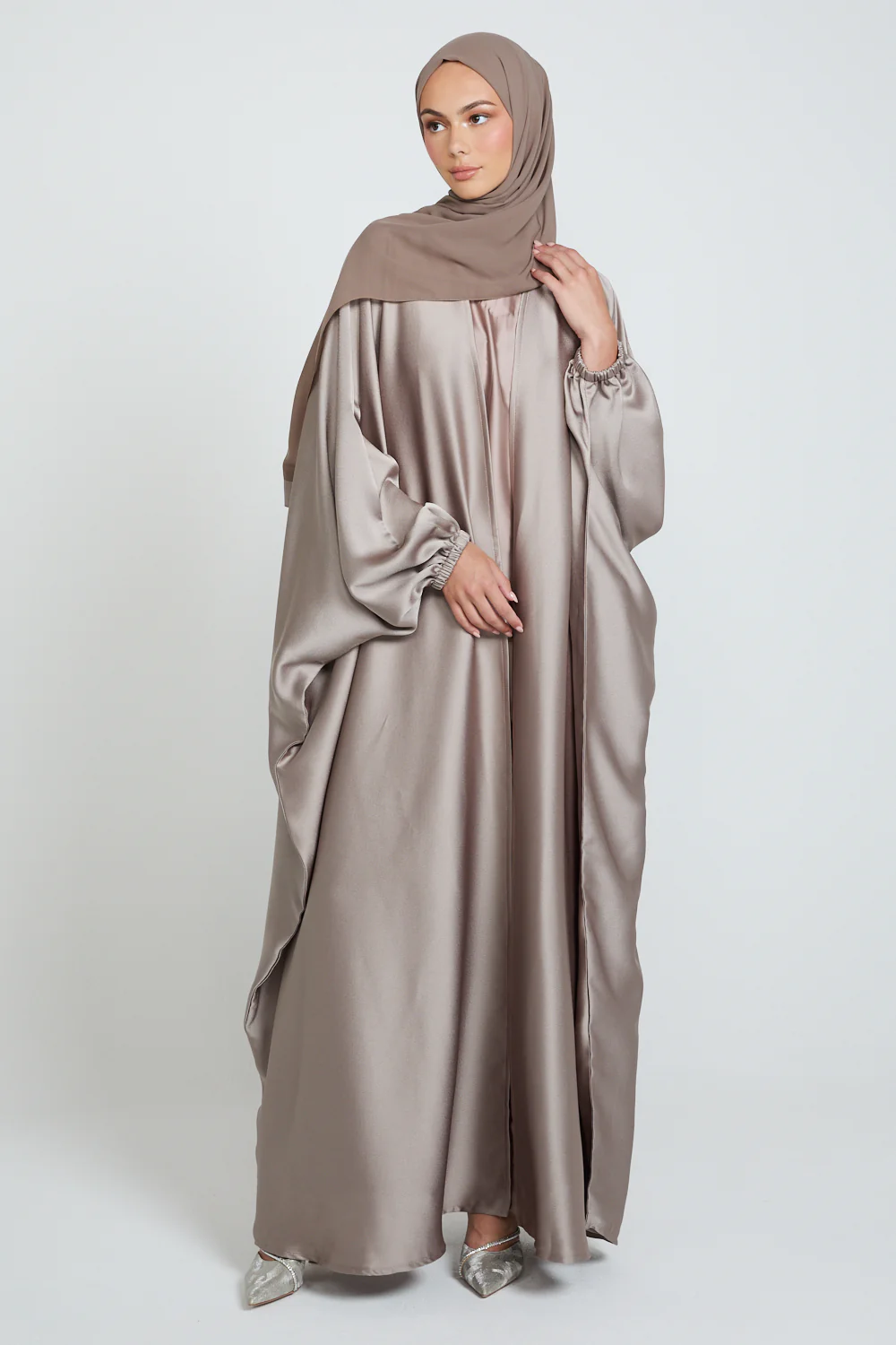 Premium Royale Open Bisht - Cocoa Bronze - Image 9