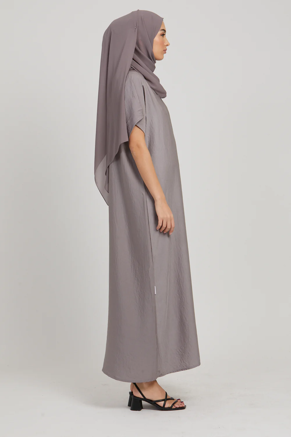 Premium Soft Sheen Crush Inner Slip - Driftwood - Image 4