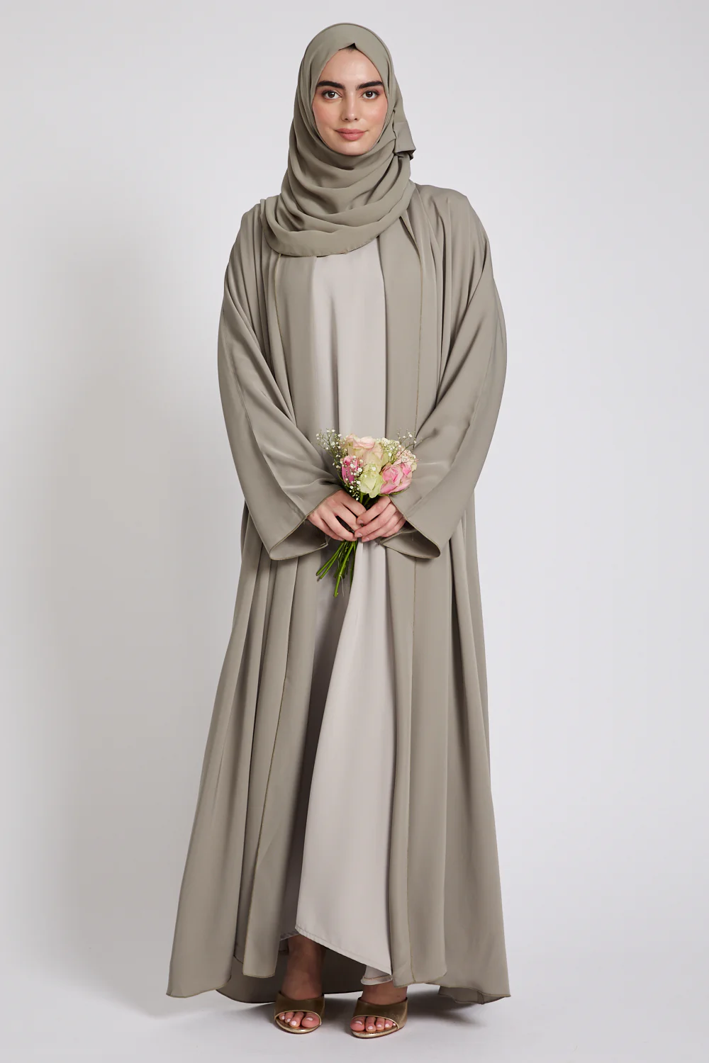 Premium Zaytoun Open Abaya