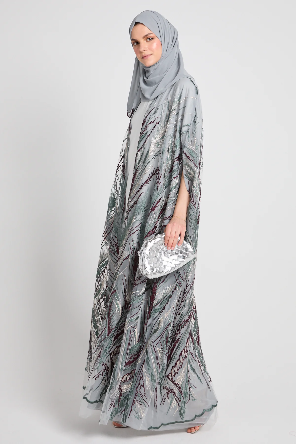 Regal Botanica Luxe Cape - Silver Mist - Limited Edition - Image 7