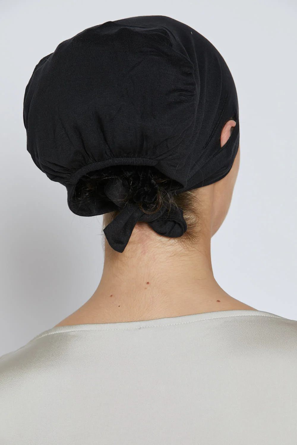 Slit Tie Back Hijab Caps - Image 8