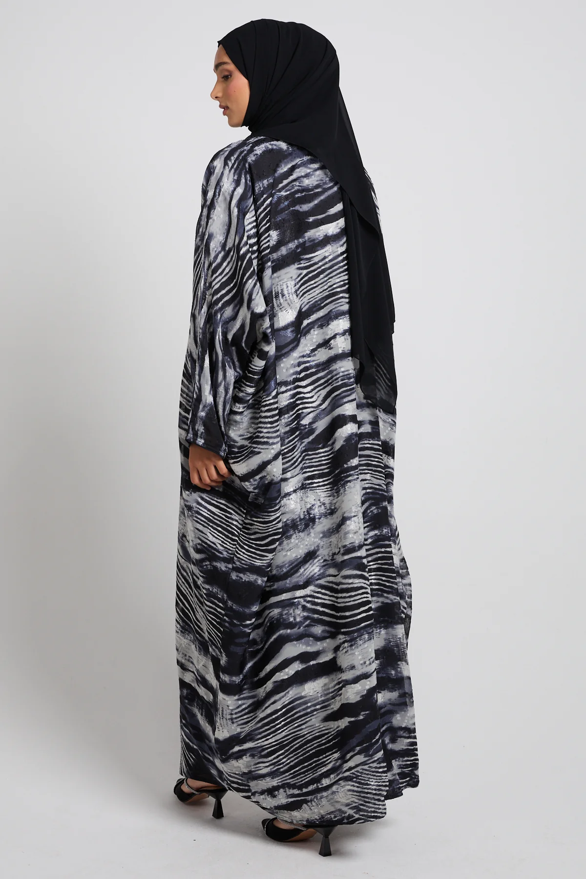 Smoked Ink Open Bisht – LIMITED EDITION - Image 6