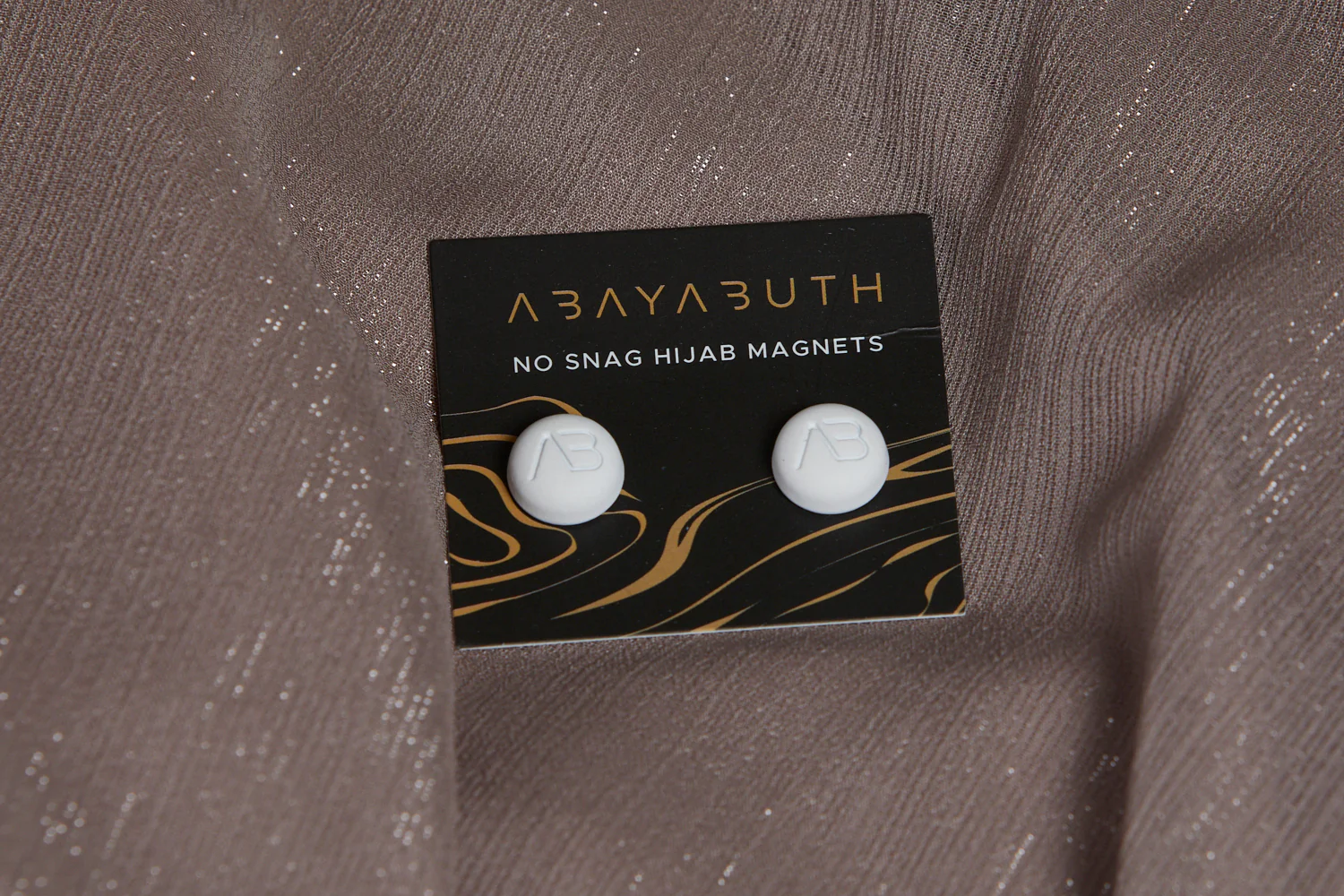 Two Pack Premium Hijab Magnet  - Matte Ice