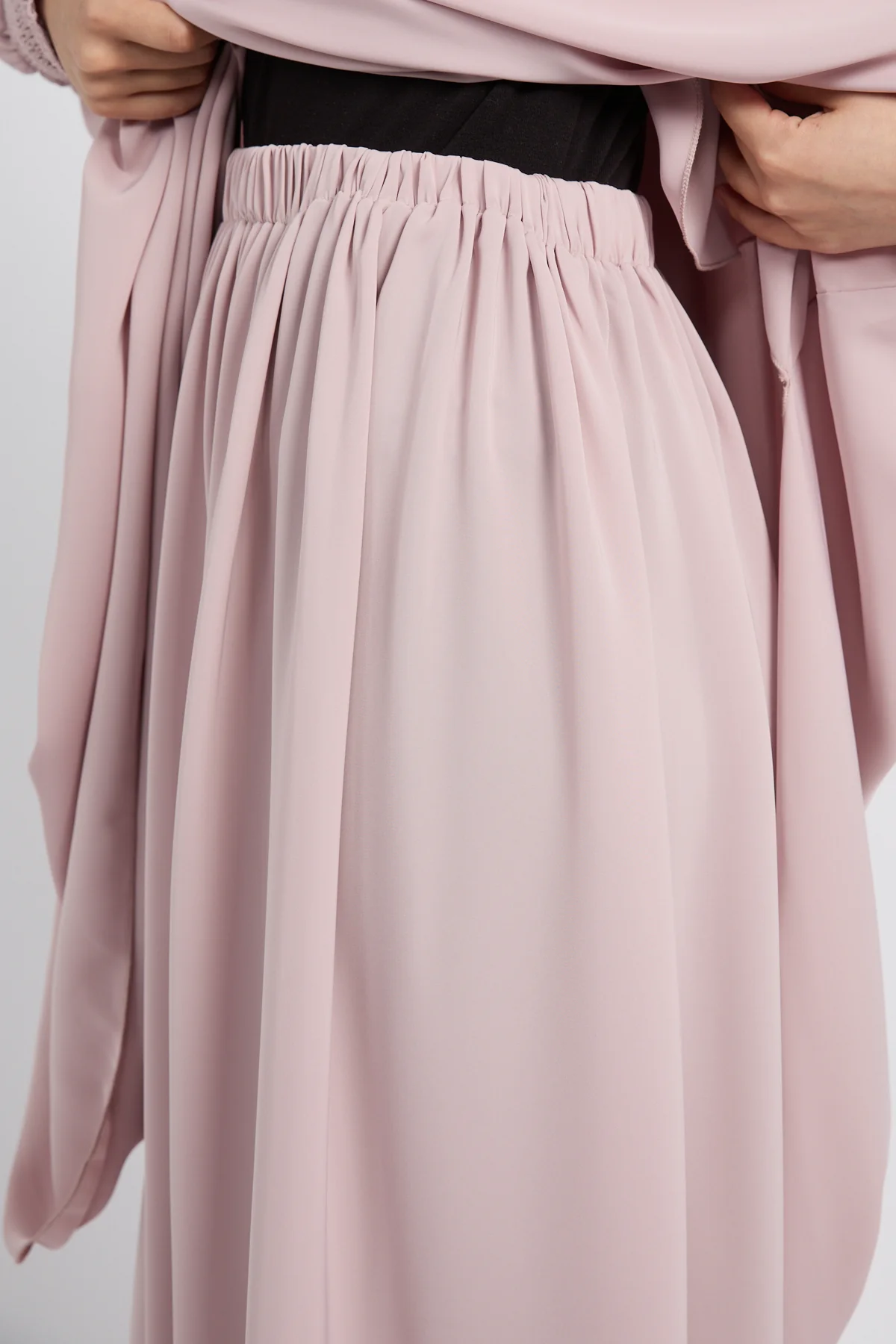 Two Piece Jilbab/ Prayer Set - Blush Nude - Image 5