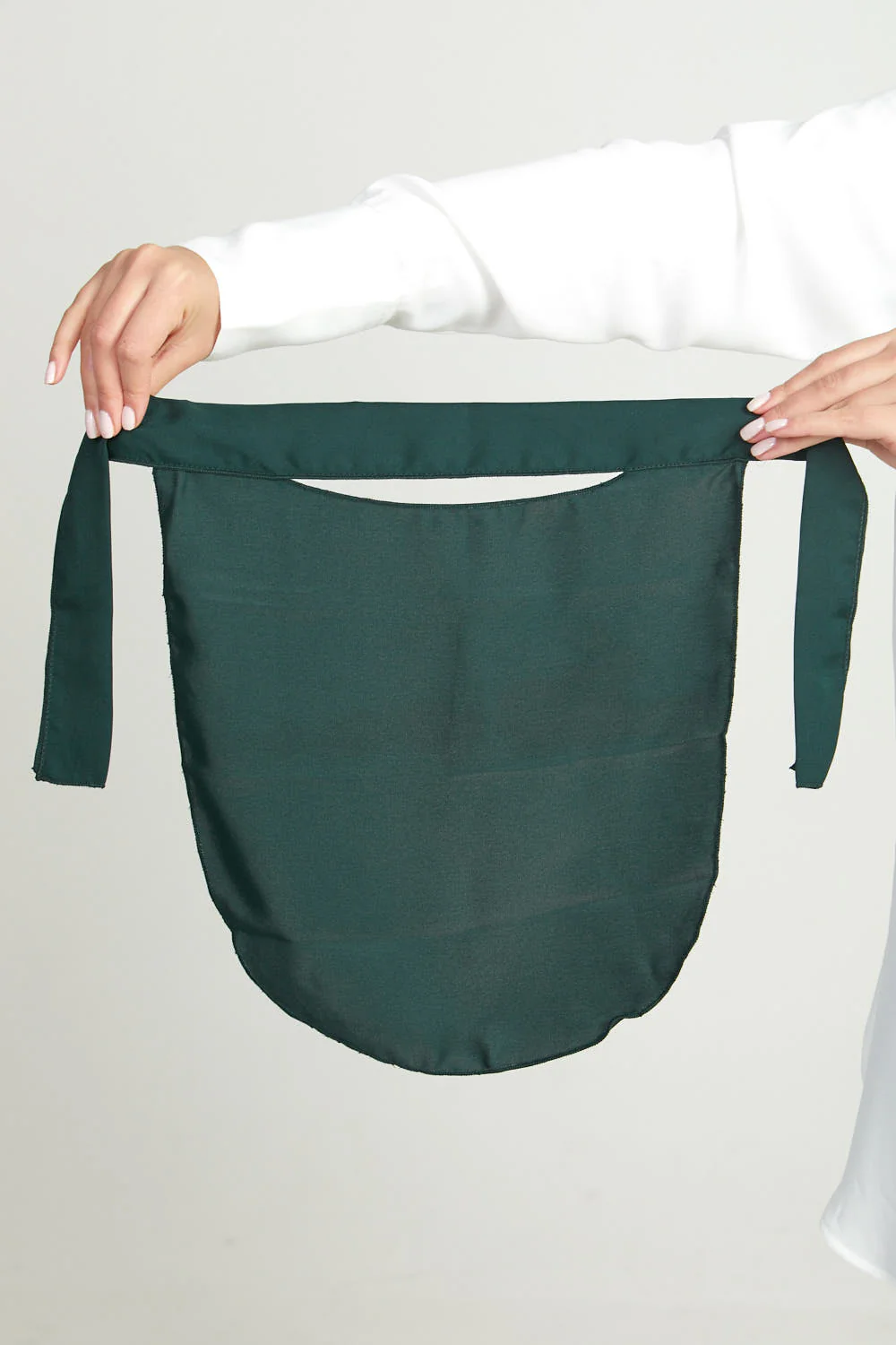 Two Piece Jilbab/ Prayer Set - Forest Green - Image 9